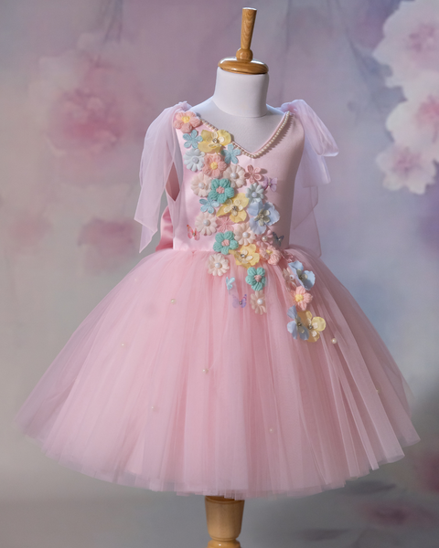 Pre-Order: Blooming Blossom Dress In Pink