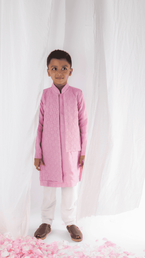Pre-Order: Lilac Chikankari Kurta Churidaar