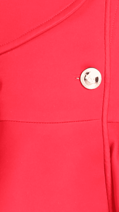 Pre-Order: Coat Dress With Golden Buttons