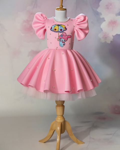 Pre-Order: Melody theme Scuba Dress