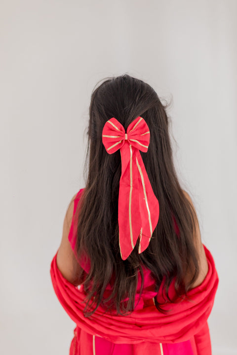 Pre-Order: Pink Chakri Lehenga Set