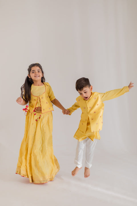 Pre-Order: Sitara Mulsin Lehenga Set