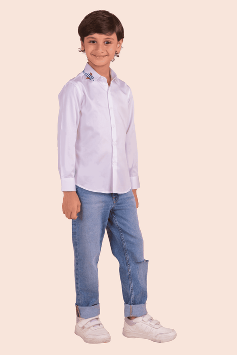 Pre-Order: Fish Collar Shirt