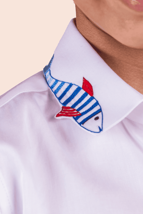 Pre-Order: Fish Collar Shirt