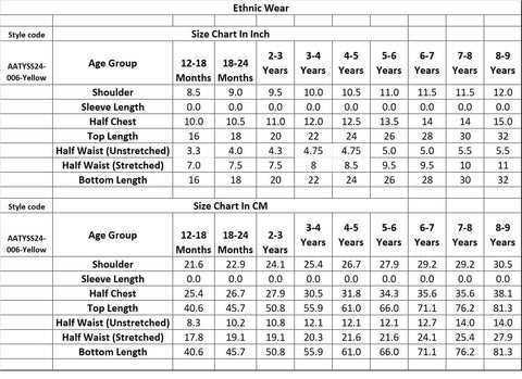 Aatya Kiids Gota embellished Sleeveless Kurta with Sharara - Yellow.