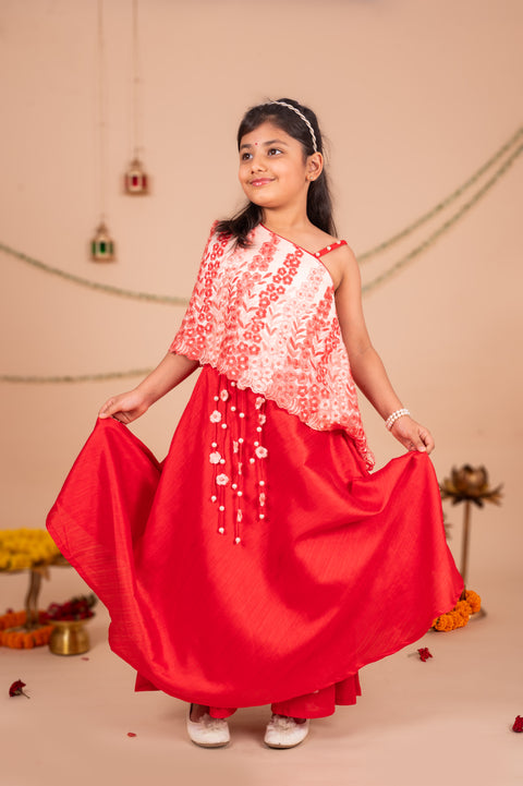 Pre-Order: Gulab Cape Lehenga