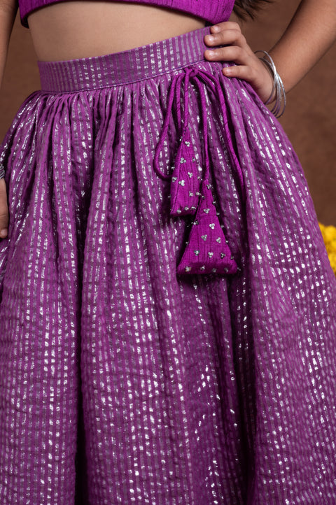 Pre-Order: Deer Embroidered Lehenga Set