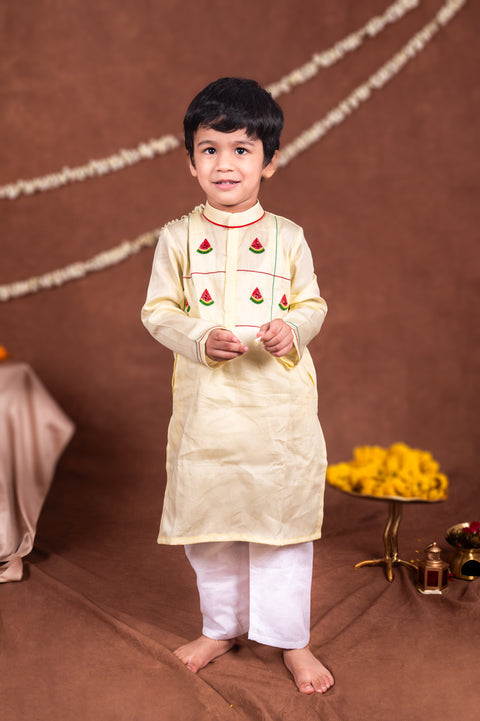 Pre-Order: Slice of Summer Watermelon Kurta Set