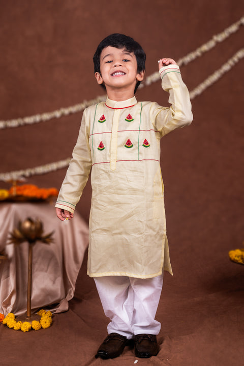 Pre-Order: Slice of Summer Watermelon Kurta Set