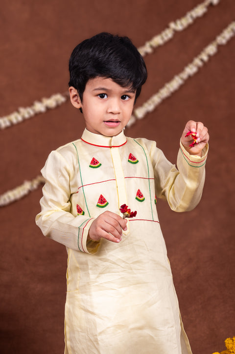 Pre-Order: Slice of Summer Watermelon Kurta Set