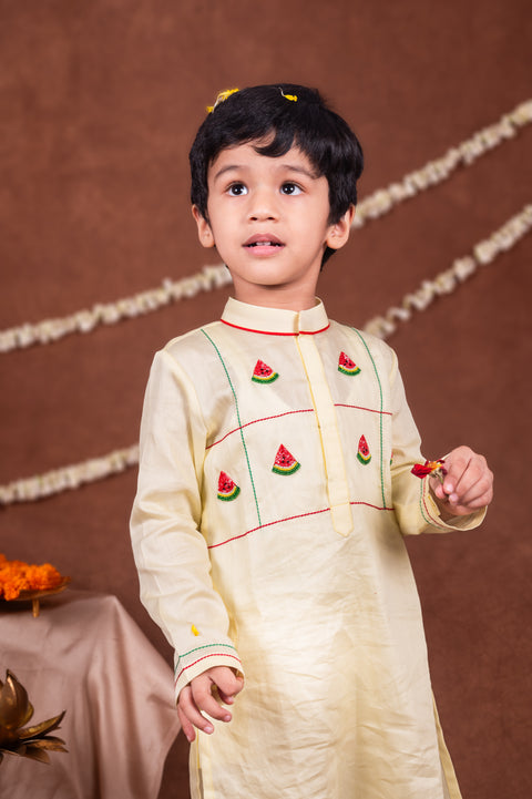 Pre-Order: Slice of Summer Watermelon Kurta Set
