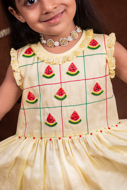 Pre-Order: Slice of Summer Watermelon Frock