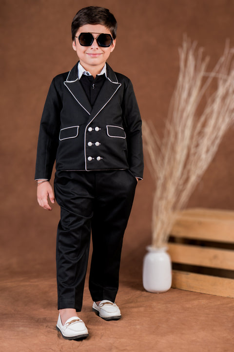 Pre-Order: Monochrome Elegance Blazer Set