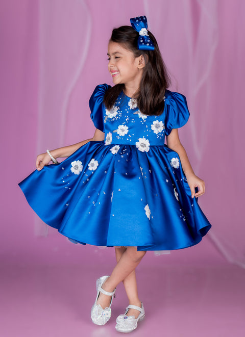 Pre-Order:Royal Blue Poppy Dress