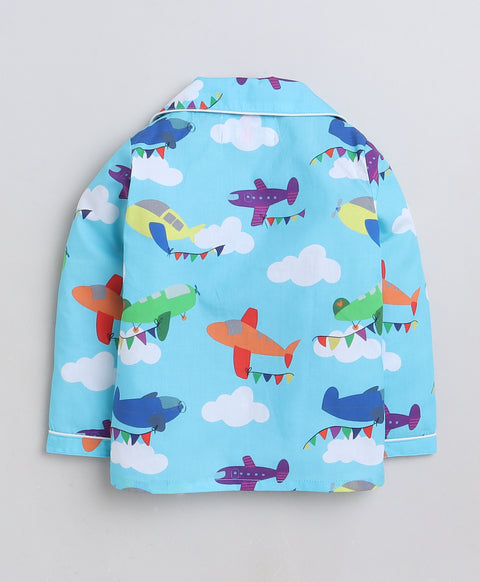 Pre-Order: Blue Plane Night Suit