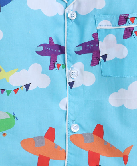 Pre-Order: Blue Plane Night Suit