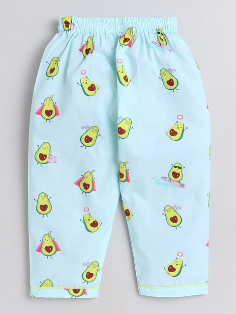 Pre-Order: Avacado Print Night Suit