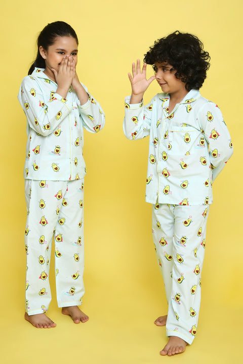 Pre-Order: Avacado Print Night Suit