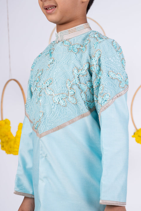 Pre-Order: Chantely Kurta and Trouser Set