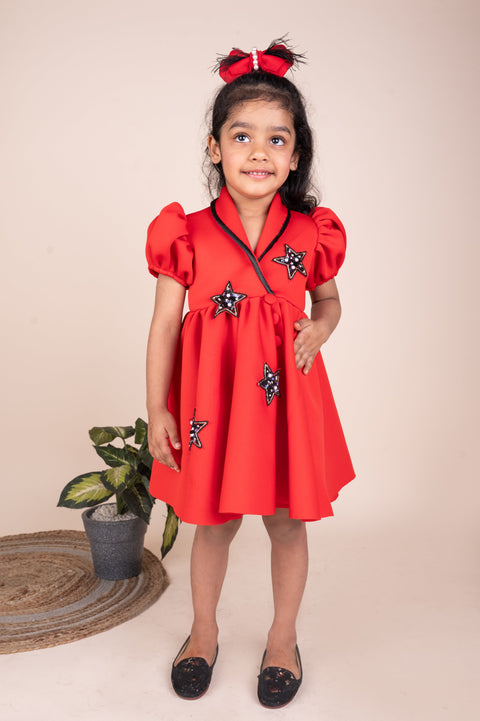 Pre-Order: Star Studded Skater Trench Frock