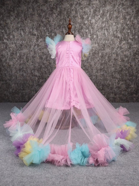 Pre-Order: Gorgeous Unicorn Ruffled Frill Gown