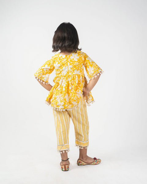 Pre-Order: Yellow Kurti with Pant