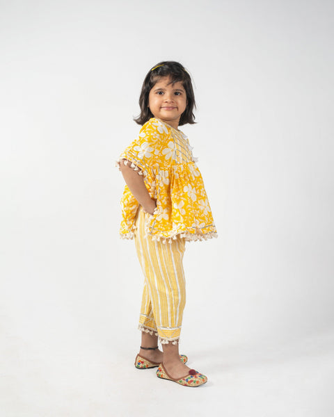 Pre-Order: Yellow Kurti with Pant