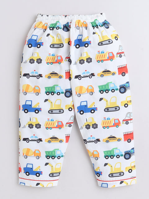 Pre-Order: Cars Print Night Suit