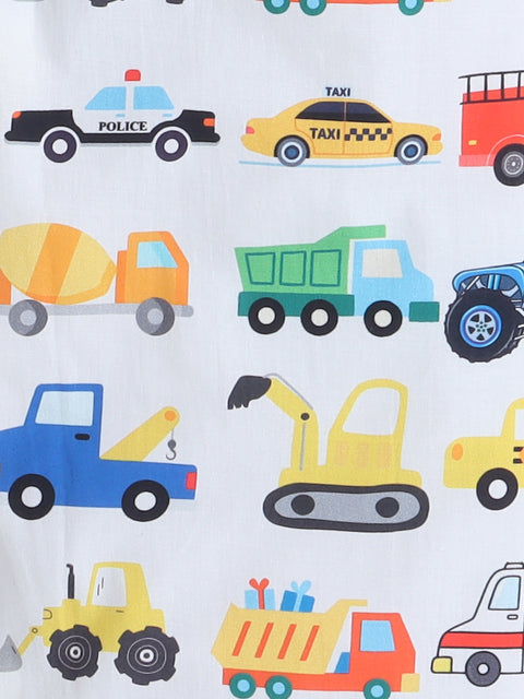 Pre-Order: Cars Print Night Suit