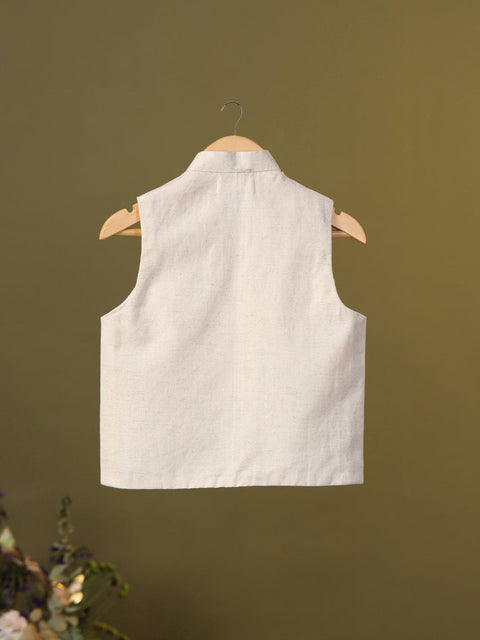 Pre-Order- BOY 3 Pc Bundi Set- Beige