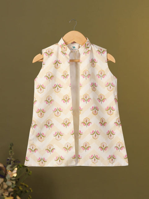 Pre-Order- Boy 3 Pc Bundi Set- Beige