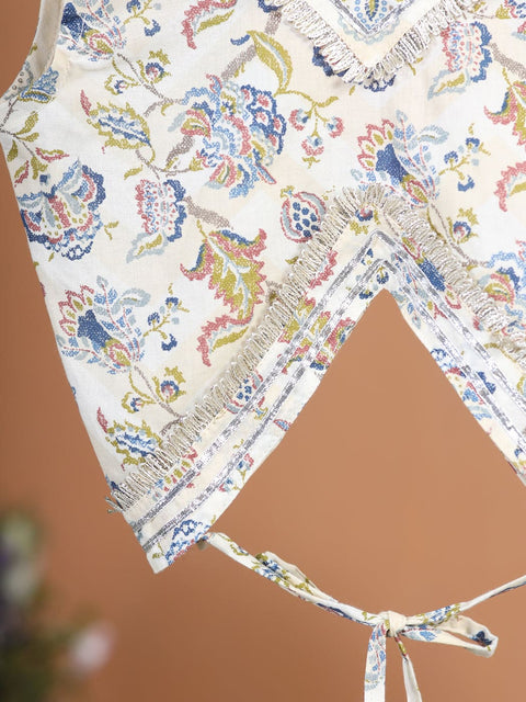 Pre-Order- GIRL SKIRT TOP SET-BEIGE