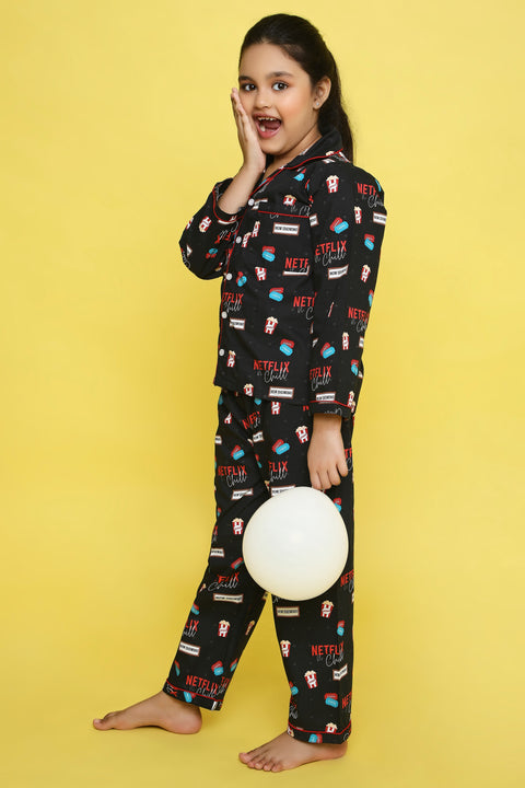 Pre-Order: Chill Print Night Suit