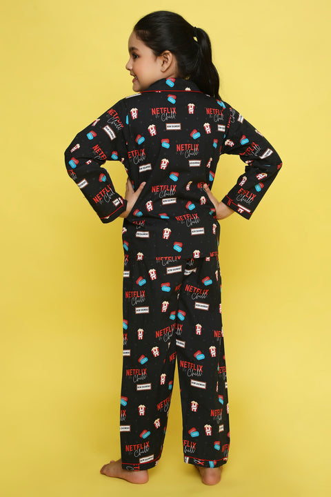 Pre-Order: Chill Print Night Suit