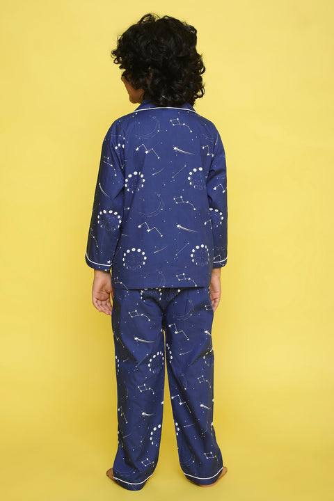 Pre-Order: Constellation Print NNight Suit