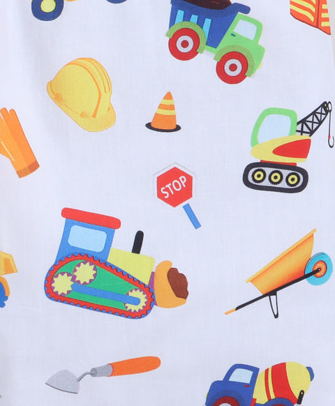 Pre-Order: Construction Print Night Suit
