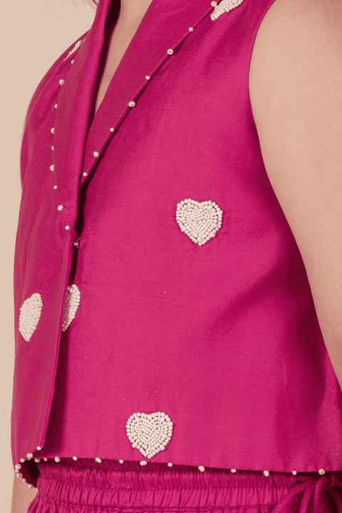 Pre-Order: Embroidered Blazer with  Lehenga