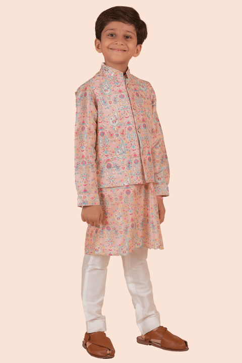 Pre-Order: Printed Bandi Set - Peach