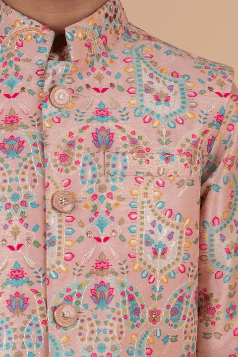 Pre-Order: Printed Bandi Set - Peach