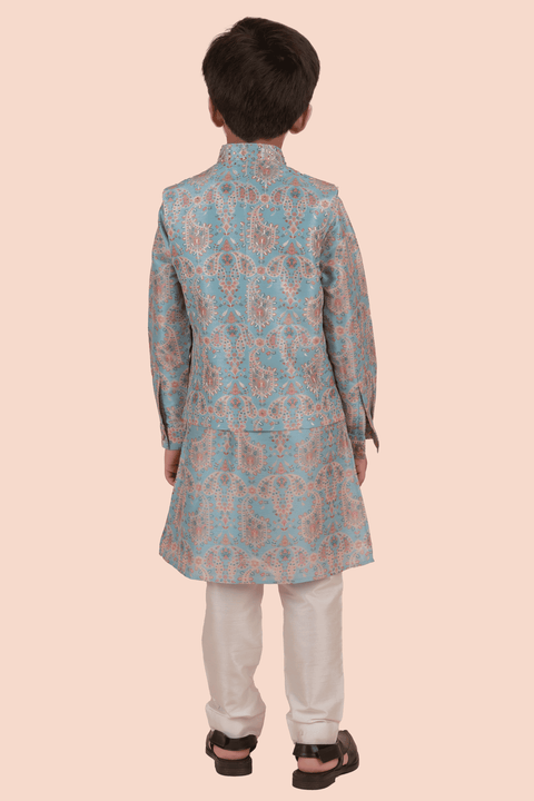 Pre-Order: Printed Bandi Set - Blue