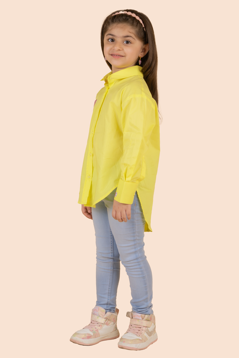 Pre-Order: Shirt for Girls-Yellow