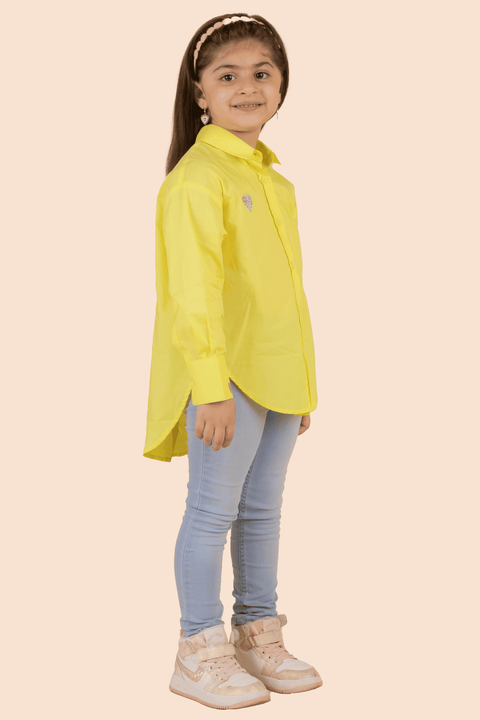 Pre-Order: Shirt for Girls-Yellow