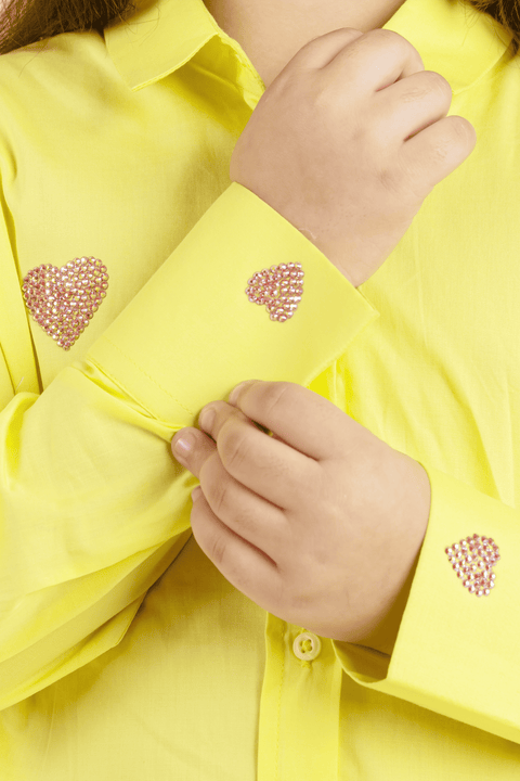 Pre-Order: Shirt for Girls-Yellow