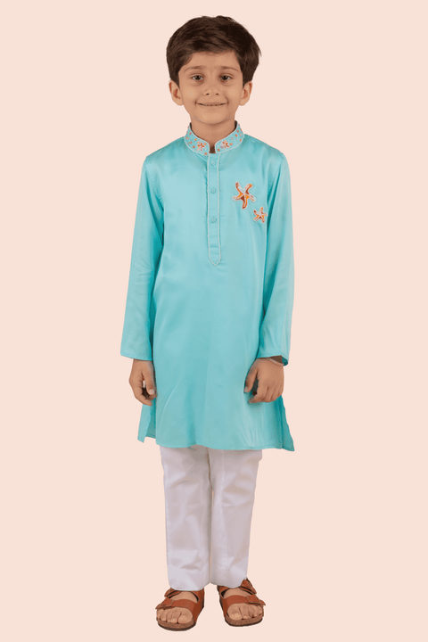 Pre-Order: Kurta with Star Embroidery