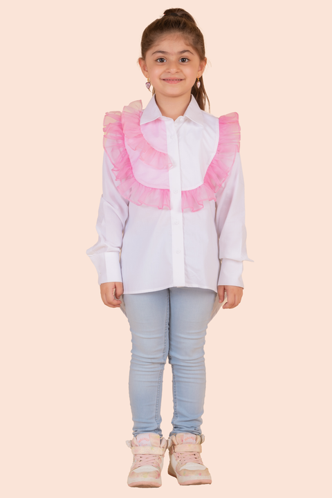 Pre-Order: Shirt for Girls-White