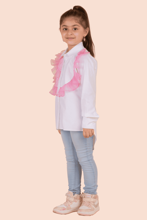 Pre-Order: Shirt for Girls-White