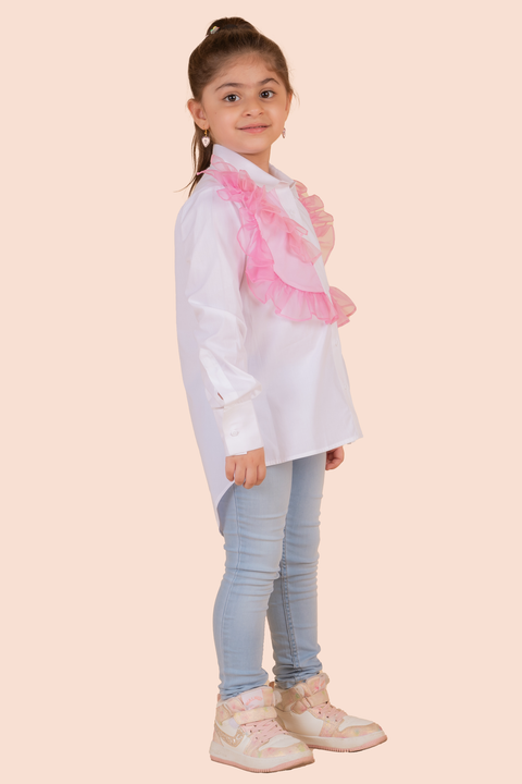 Pre-Order: Shirt for Girls-White