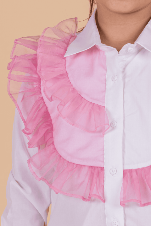 Pre-Order: Shirt for Girls-White