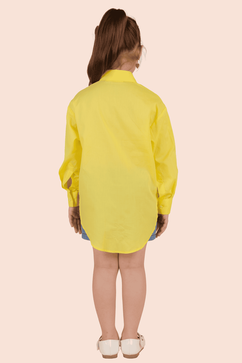 Pre-Order: Shirt for Girls-Yellow