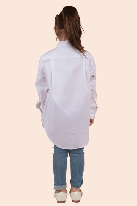 Pre-Order: Shirt for Girls-White